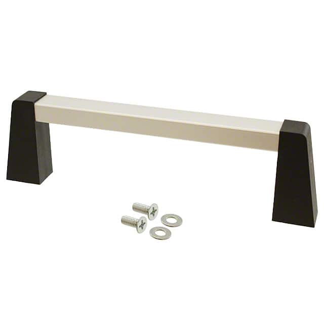 1427TBC HANDLE 5"MOUNT/1.64"HIGH BLK/CLR