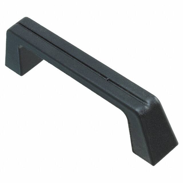08512 HANDLE 64MM ZAMAK BLACK FINISH B
