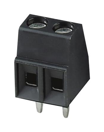 MKDS1-2-3.5HT BK The Phoenix Contact MKDS1-2-3.5HT BK is a PCB terminal block designed for secure pin connections. It features a 3.5 mm pitch and two positions.