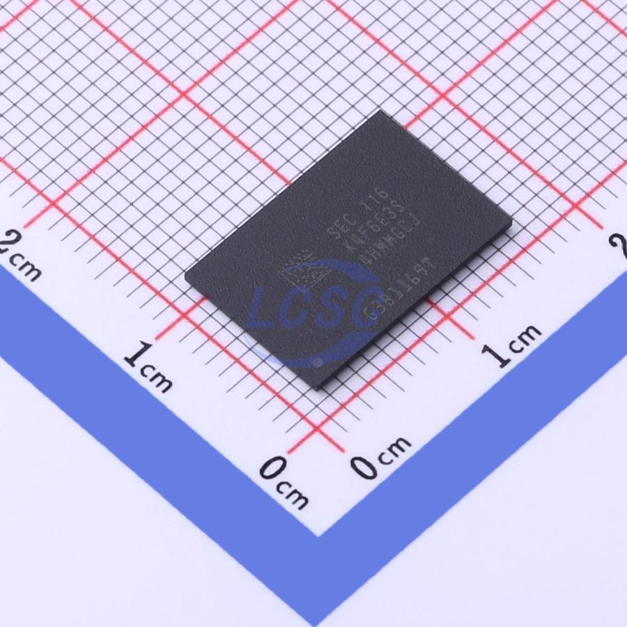 K4F6E3S4HM-MGCJ The Samsung Electronics K4F6E3S4HM-MGCJ is an LPDDR4 memory component. It offers a density of 16Gb with a 32-bit data bus width and operates at 3733 MHz with a 1.1V supply.