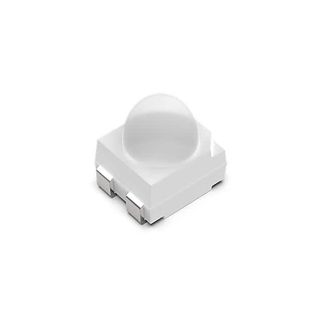 5988J10103F RED PLCC-4 SMD LED, DOMED LENS 3