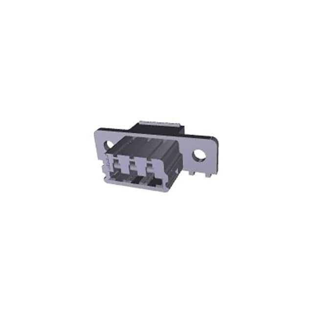 3-640867-3 CONN EDGE SGL FML 3POS 0.156 TIN
