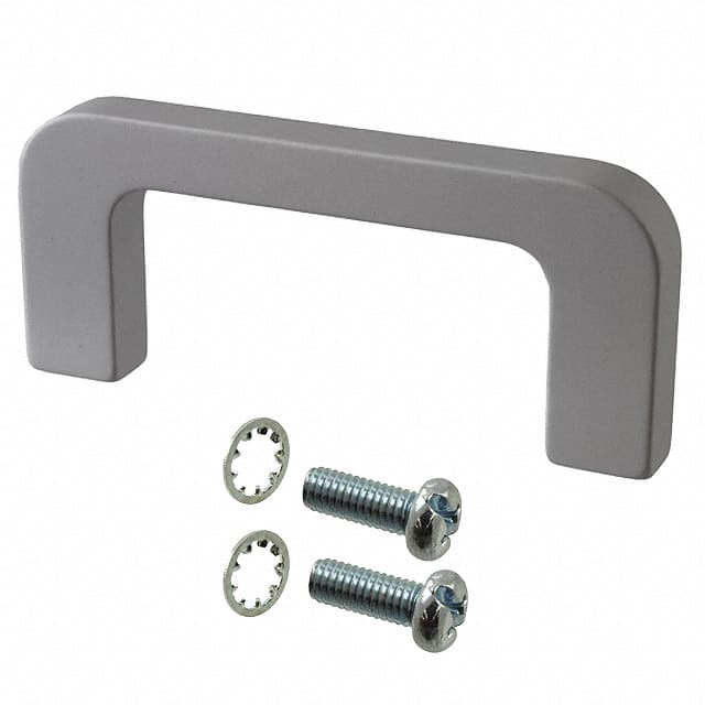 1427C6 HANDLE ALUM CLEAR MTG CTR 2.756"