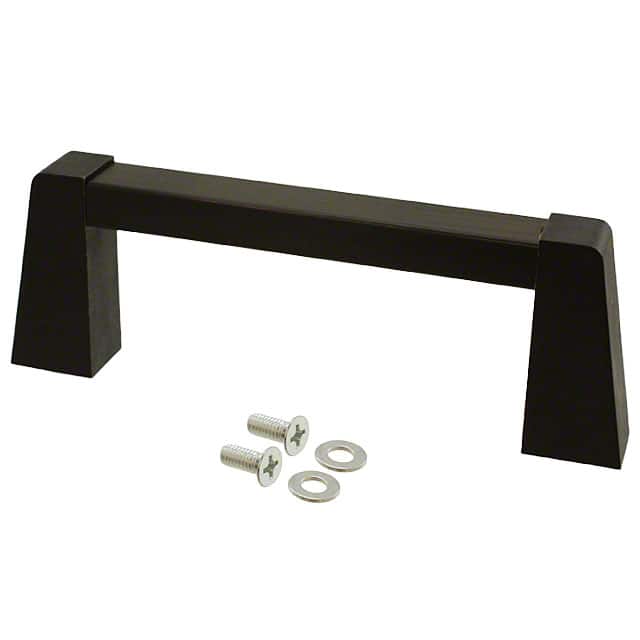 1427SBB HANDLE ALUMINUM BLK MTG CTR 4"