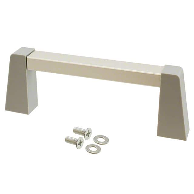 1427SGC HANDLE ALUM GR/CLR MTG CTR 4"