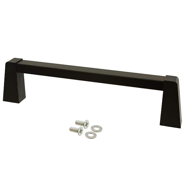 1427WBB HANDLE ALUMINUM BLK MTG CTR 6"