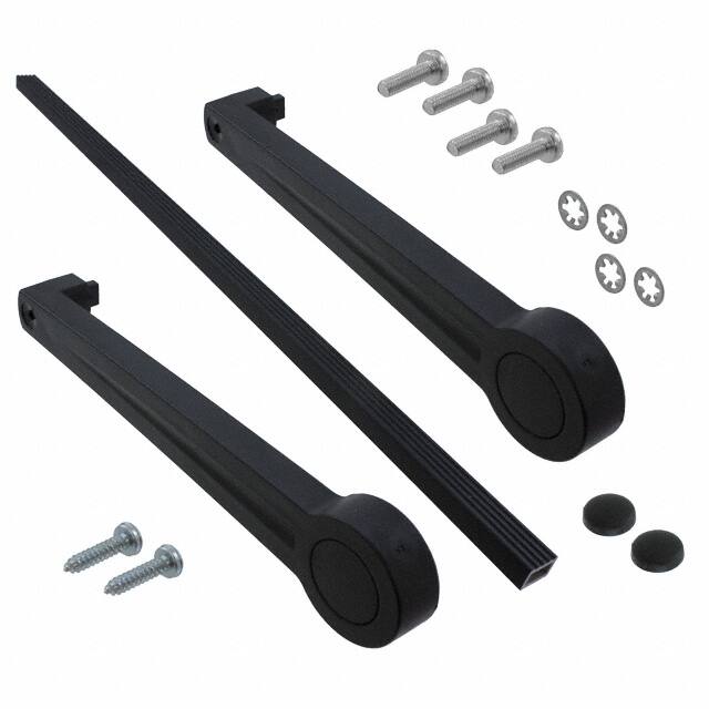 1427BAILKIT2 HANDLE POLYC BLACK MTG CTR 16.6"