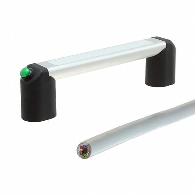 FG12-LH11.165.11 HANDLE POLYAMIDE MTG CTR 6.496"