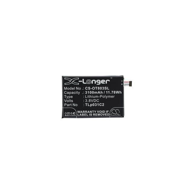 WX-RQQJ-5-TLP031C1 BATTERY Replacement for Orange TLP031C1