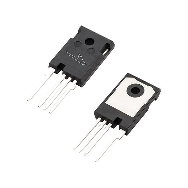 E3M0060065K The E3M0060065K is a 650V N-channel silicon carbide power MOSFET from Wolfspeed, rated for 37A continuous drain current at 25°C. It features a low 79mΩ maximum on-resistance and comes in a TO-247-4L through-hole package.