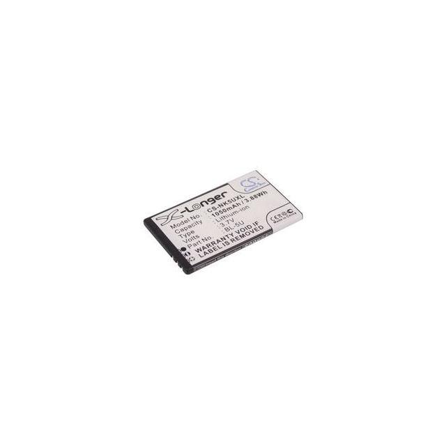 WX-RQ0T-3-BL-5U BATTERY Replacement for Nokia BL-5U Batt