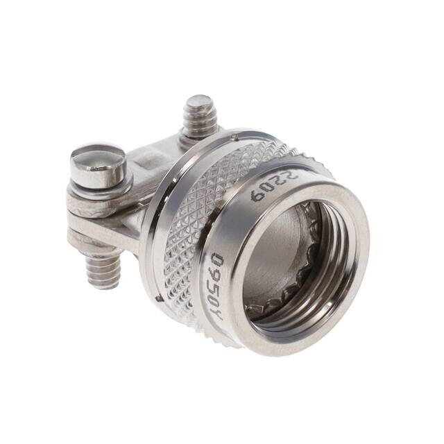 M85049/49-2-10N CONN CABLE CLAMP SZ10 11 SILVER