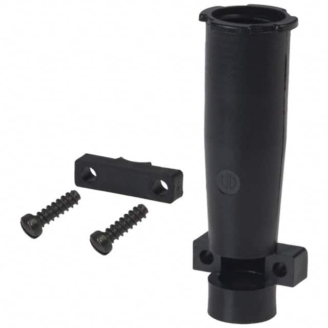MBG4S-1 CONN BACKSHELL W/CLMP BLACK