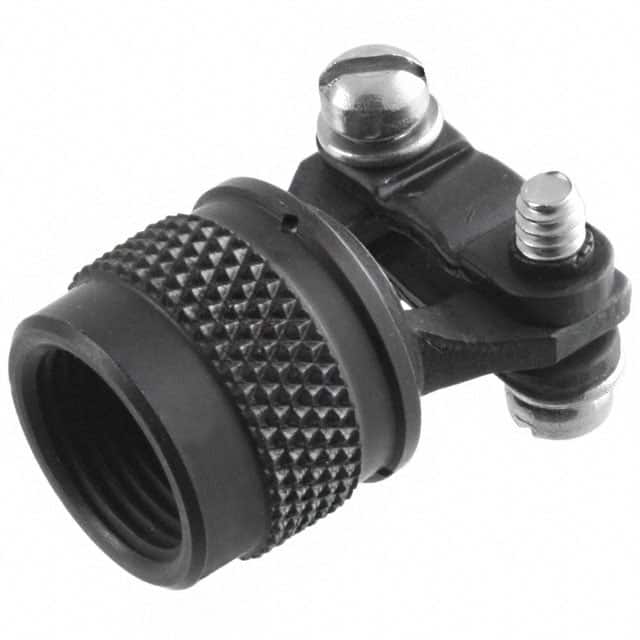 M85049/38-9A CONN CABLE CLAMP SZ9 A BLACK