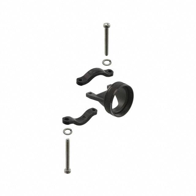 M85049/38-17A CONN CABLE CLAMP SZ17 E BLACK