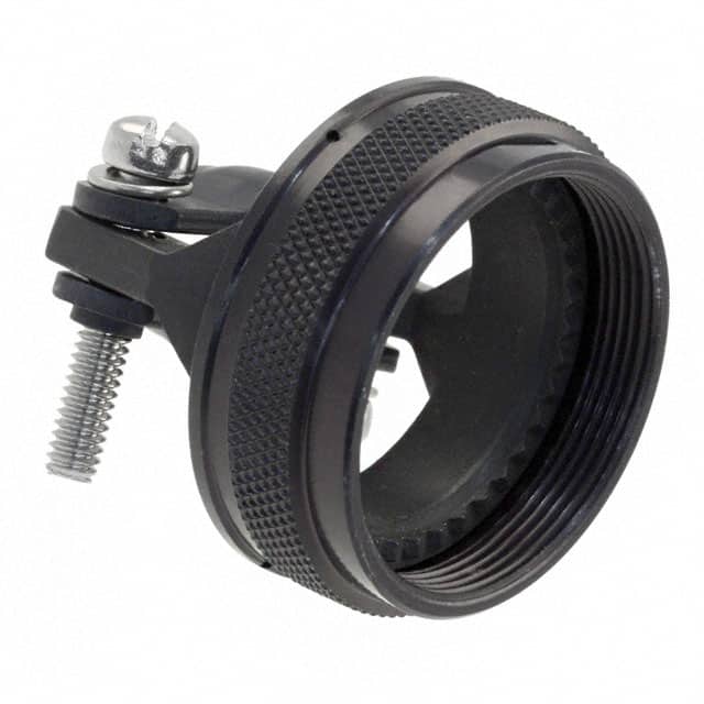 M85049/38-21A CONN CABLE CLAMP SZ21 G BLACK