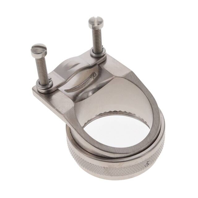 A8504947SN24 CONN CABLE CLAMP SZ24 25 SILVER