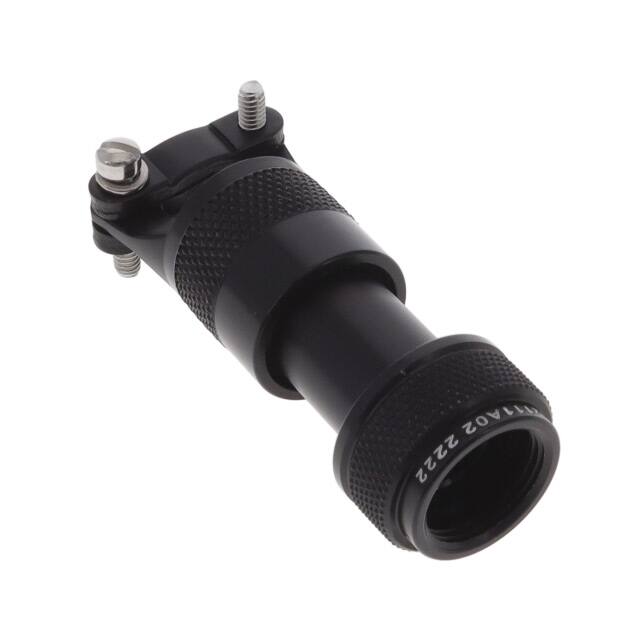 A850492111A02 CONN BACKSHELL W/CLMP SZ11 B BLK