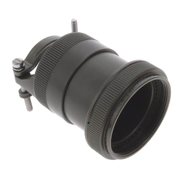 A850492125W08 CONN BACKSHLL W/CLMP SZ25 J OLIV