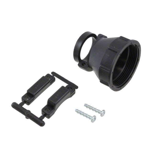 1-206138-0 CONN CAB CLMP SZ23 BLK 1 3/8-18