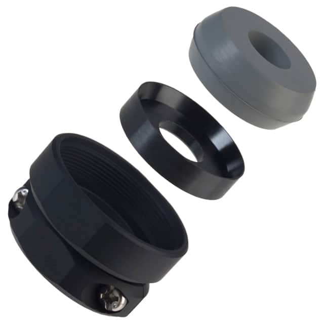 JR25WCC-10 CONN CABLE CLAMP SZ25 BLACK M28