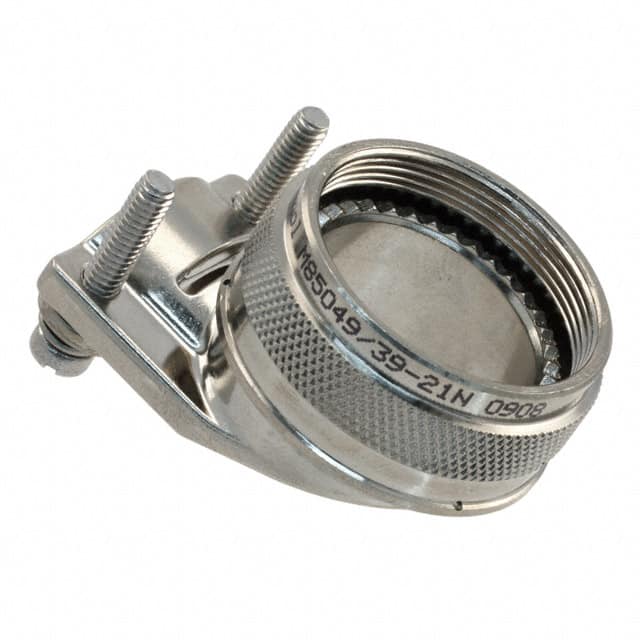 A850493921N CONN CABLE CLAMP SZ21 SILVER