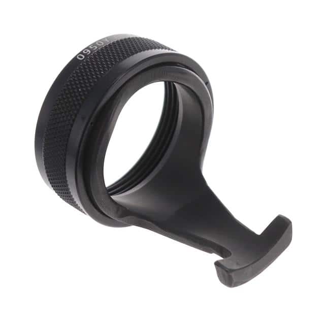 A850495322A CONN CABLE CLAMP SZ22 BLACK