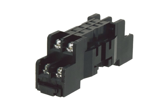 SY2S-05 The Idec SY2S-05 is an 8-position relay socket designed for DIN rail mounting. It features screw terminal termination and is compatible with RY Series relays.