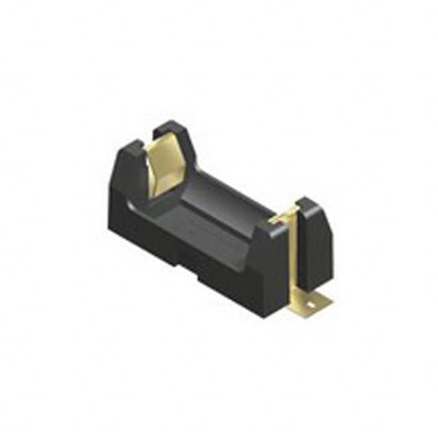 1016TR BATT HOLDER 1/2AA 1 CELL SMD