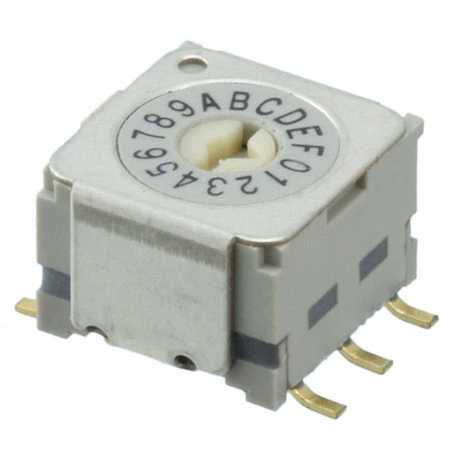 ND3FR16P-R SWITCH ROTARY DIP HEX 100MA 5V
