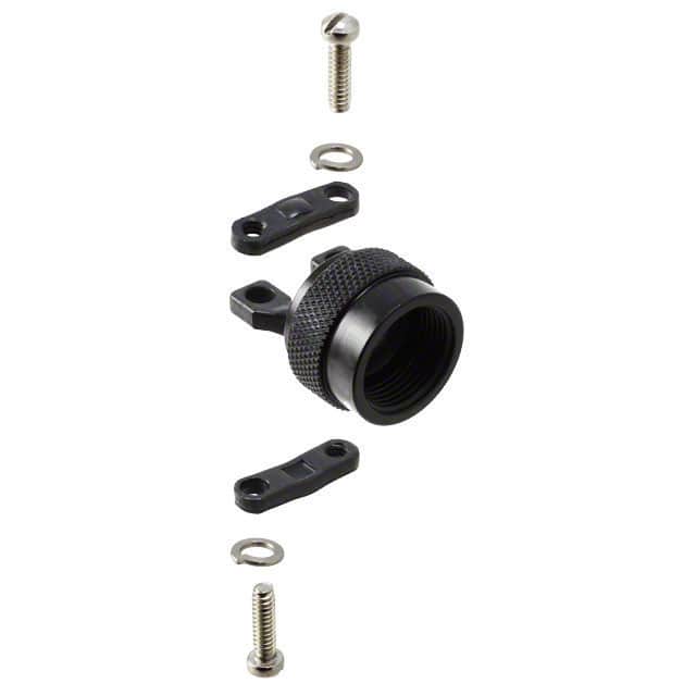 M85049/52S10A CONN CABLE CLAMP SZ10 BLACK
