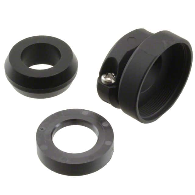 JR25WCC-14(72) CONN CABLE CLAMP SZ25 BLACK M28