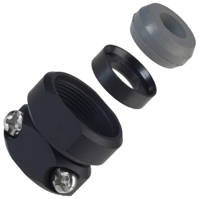 JR13WCC-7(71) CONN CABLE CLAMP SZ13 BLACK M16