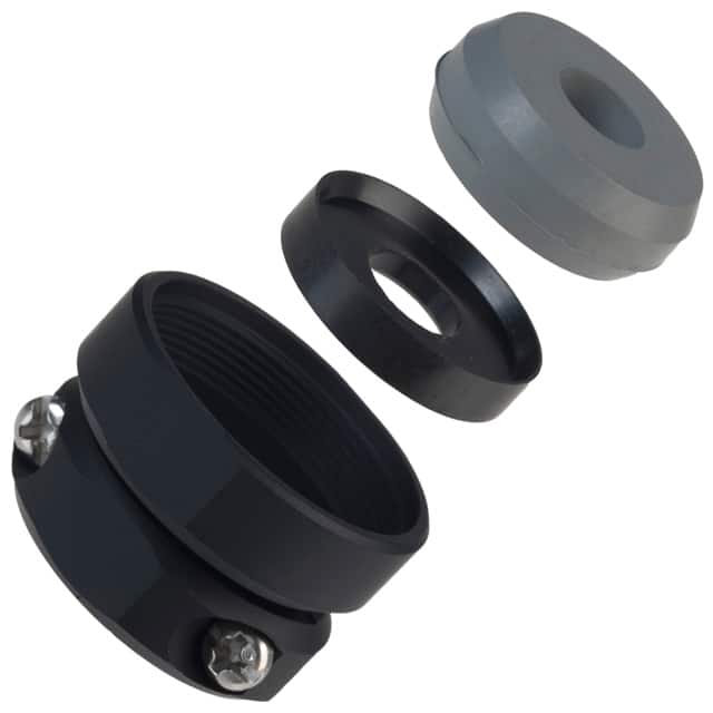 JR21WCC-8 CONN CABLE CLAMP SZ21 BLACK M24
