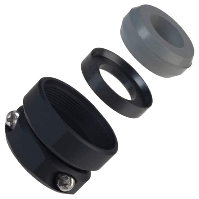 JR21WCC-12 CONN CABLE CLAMP SZ21 BLACK M24