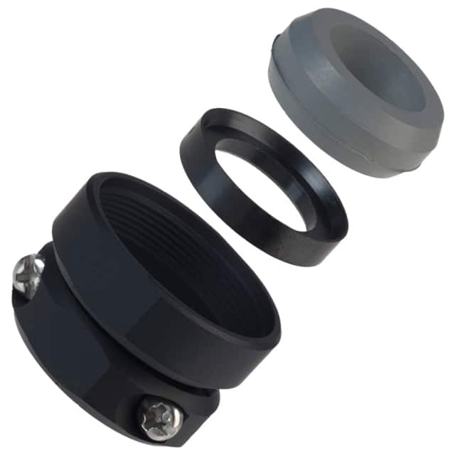 JR21WCC-14 CONN CABLE CLAMP SZ21 BLACK M24