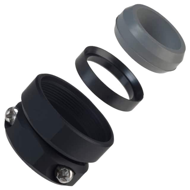 JR21WCC-16(71) CONN CABLE CLAMP SZ21 BLACK M24