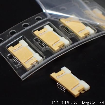 06FLH-SM1-TB The JST 06FLH-SM1-TB is a 6-position FFC/FPC connector with a 0.5mm pitch. It is designed for surface-mount applications.