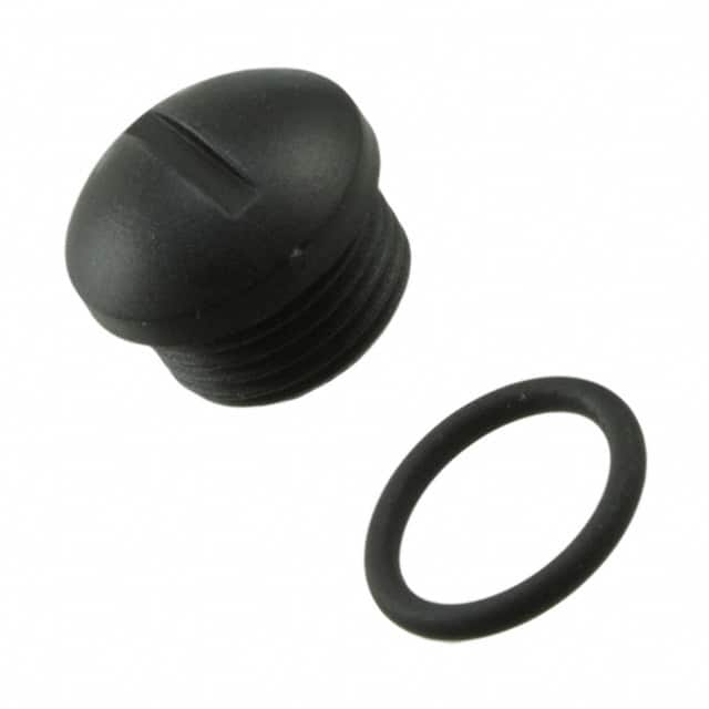 21010000003 CONN SEALING COVER M12 BLACK