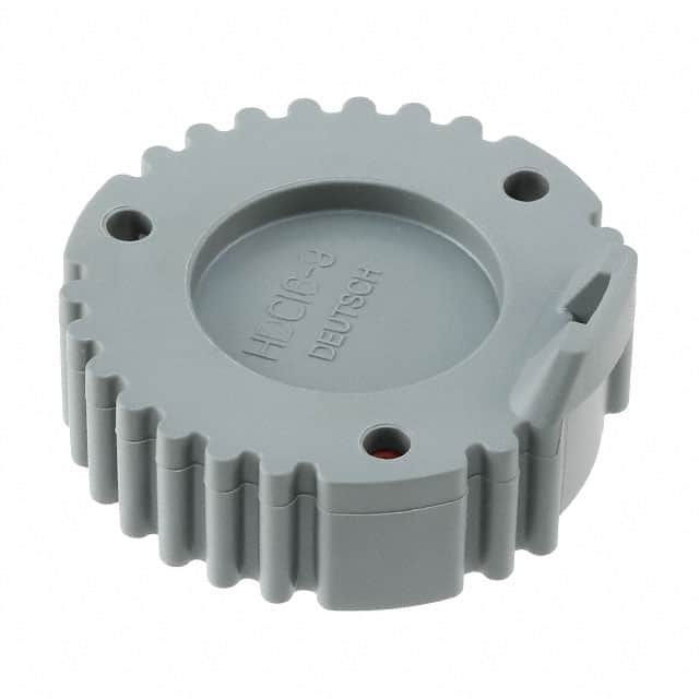 HDC16-9 CONN PROTECTIVE COVER 9 GRAY