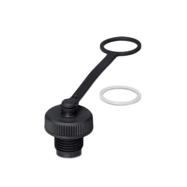 1456200 CONN SEALING COVER M12 BLACK
