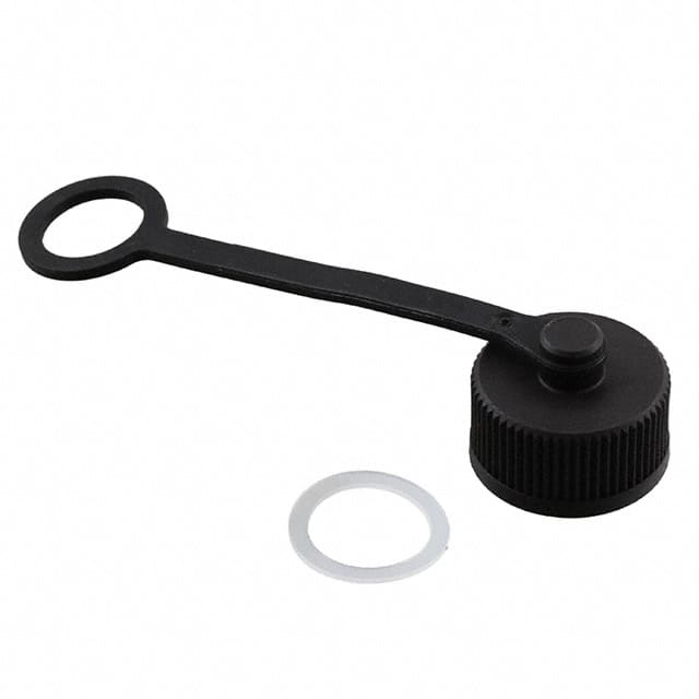 1456187 CONN SEALING COVER M12 BLACK