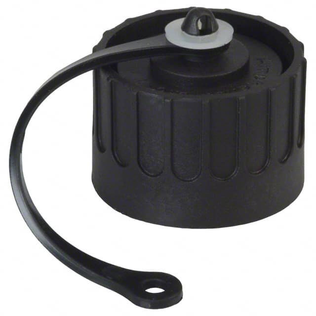 C01600U00000012 CONN COVER BLACK