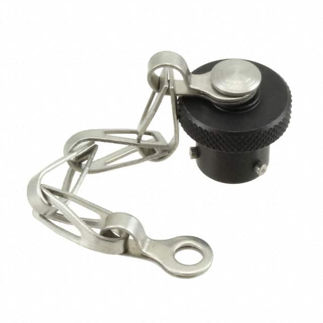 MS3180-8CA CONN PROTECTIVE COVER 8 BLACK