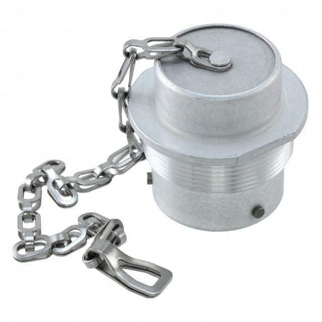 HDC34-18 CONN PROTECTIVE COVER 18 SILVER