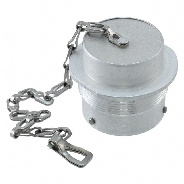 HDC34-24 CONN PROTECTIVE COVER 24 SILVER