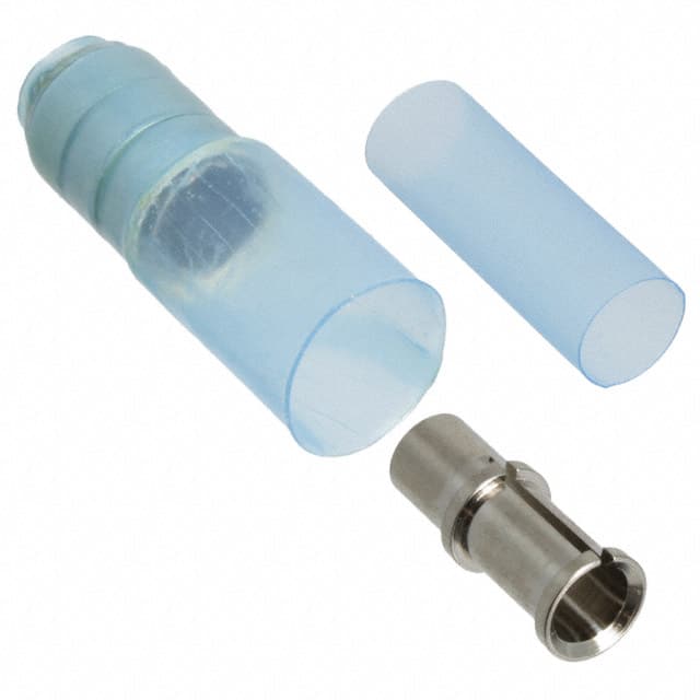 HET-A-04C CONN SOLDERSHIELD DEV BLUE/TRANS