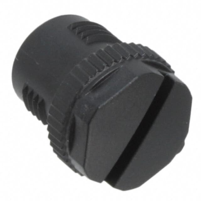 1553129 CONN SCREW PLUG M12 BLACK