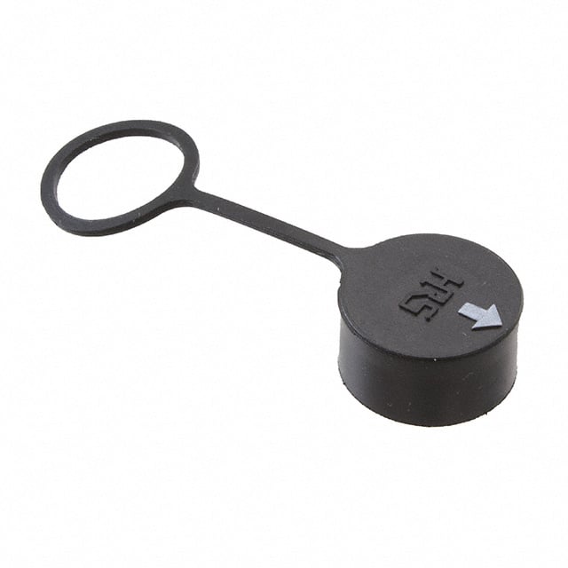 HR30-7R-C(31) CONN COVER 7 BLACK