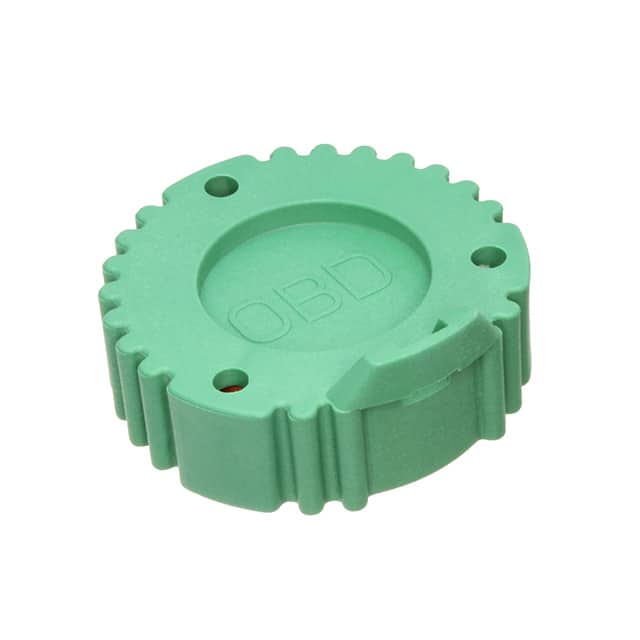 AHDC-16-9-OBDGN CONN COVER GREEN